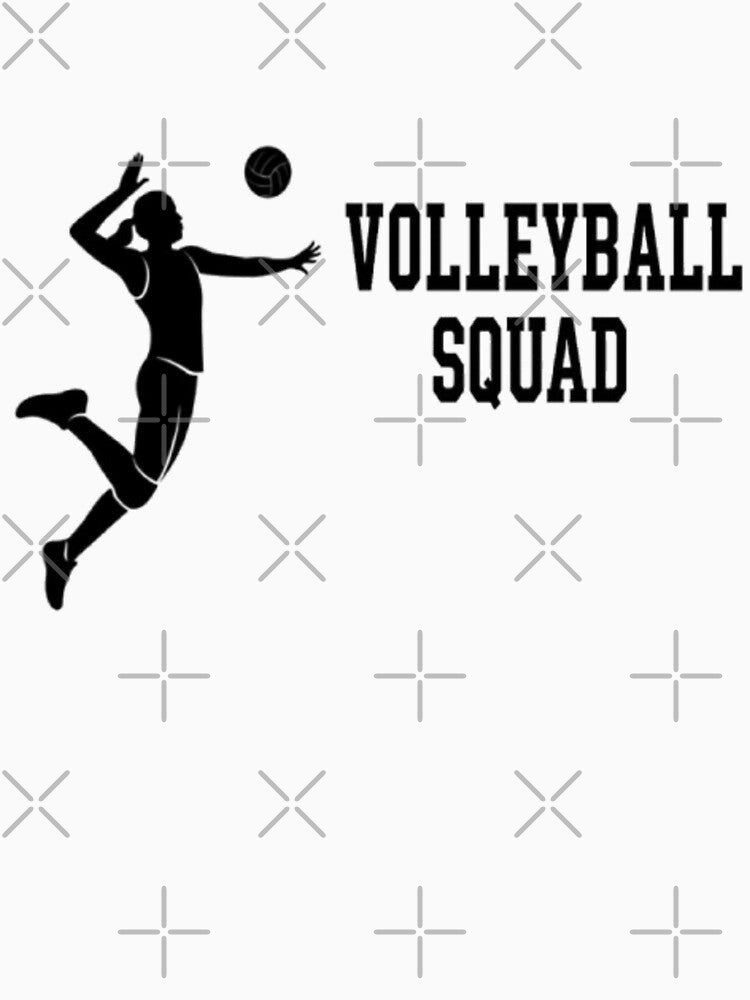 Volleyball Squad by TiffanyTTees
