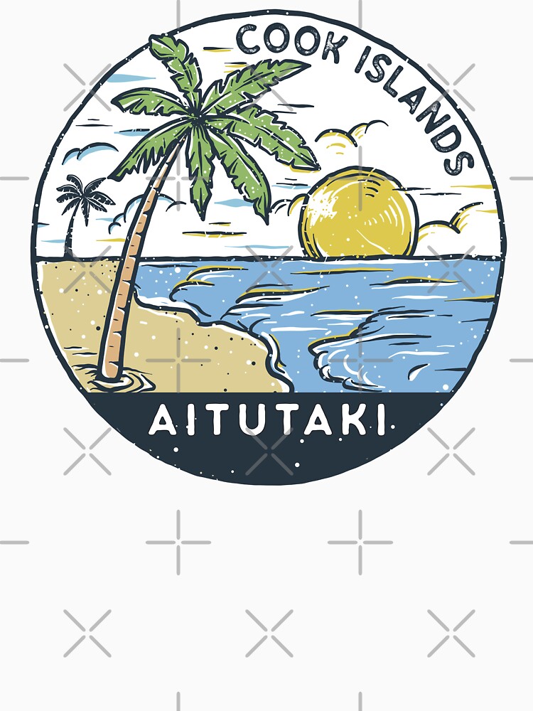 Aitutaki Cook Islands Vintage by KrisSidDesigns
