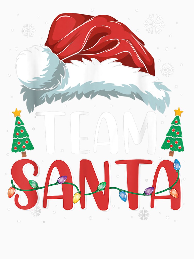 Team Santa Christmas Matching Family Pajamas by DeannaMarks
