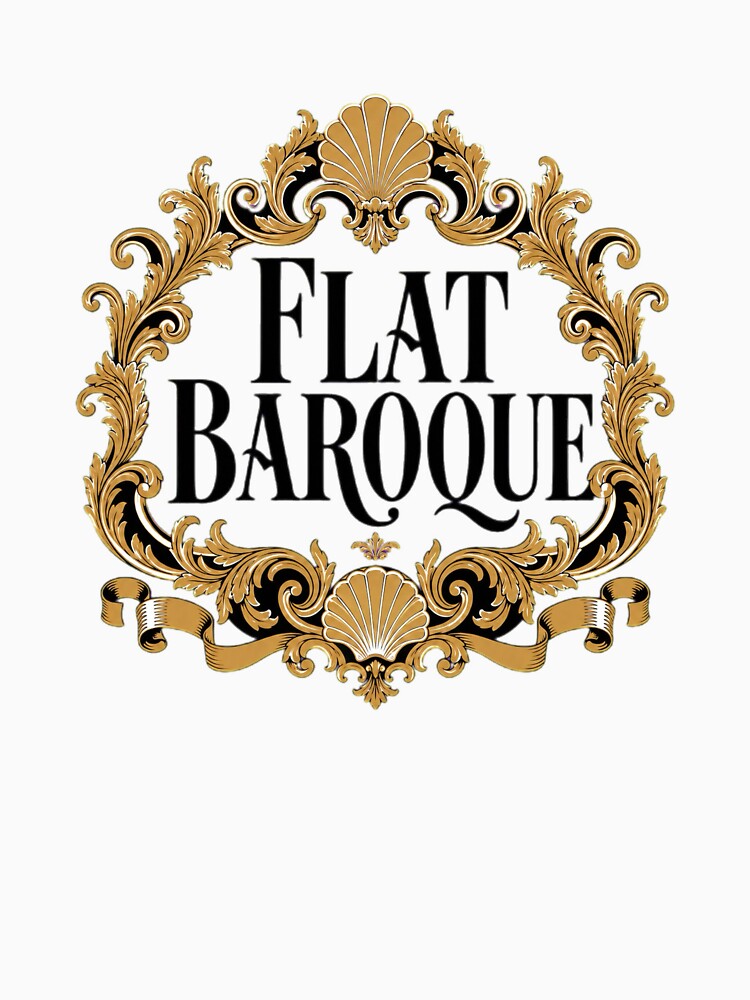 Flat baroque funny money shirt by Dead-Dove-Ltd