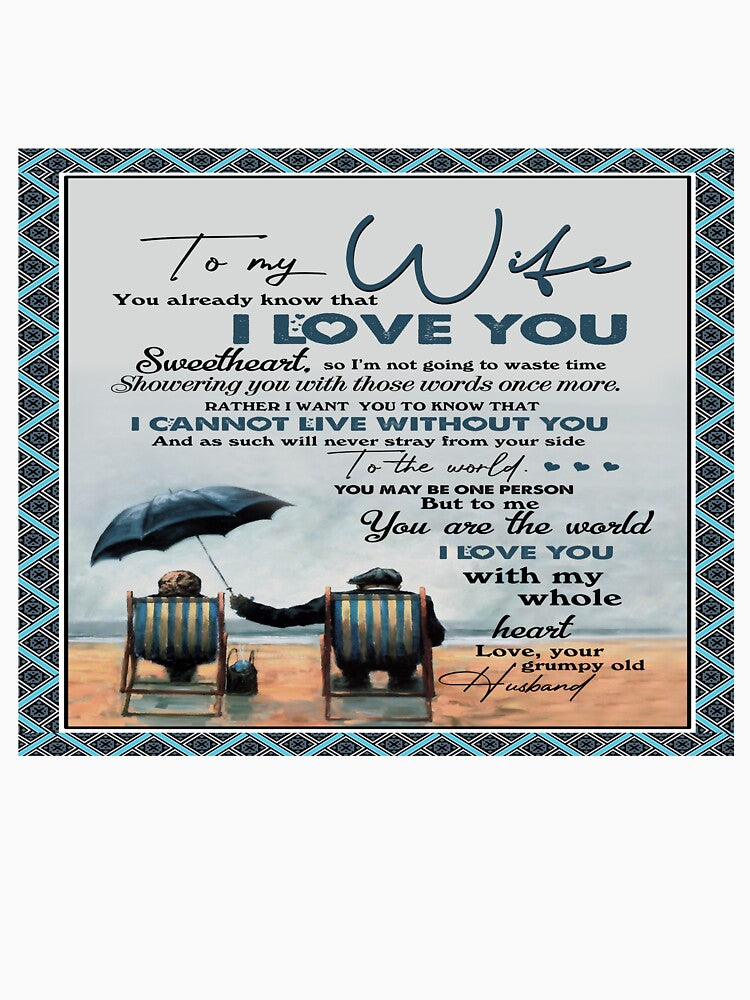 To My Wife - I Love You Wife -  I Cannot Live Without You by christinecather