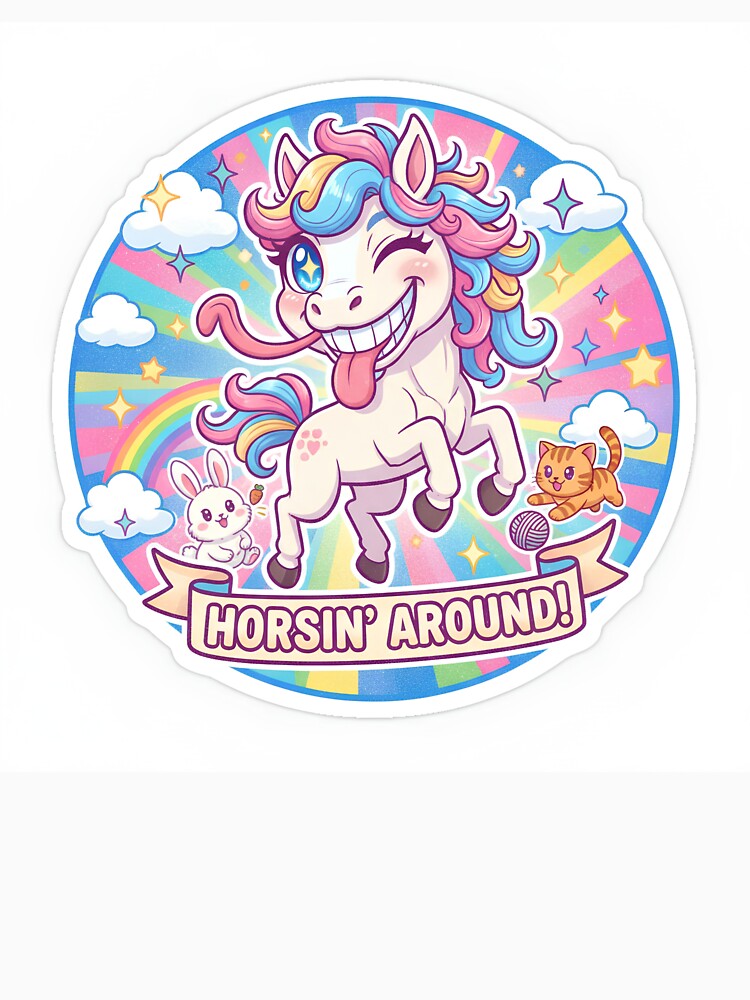 Nice and funny horse by Heaven of life