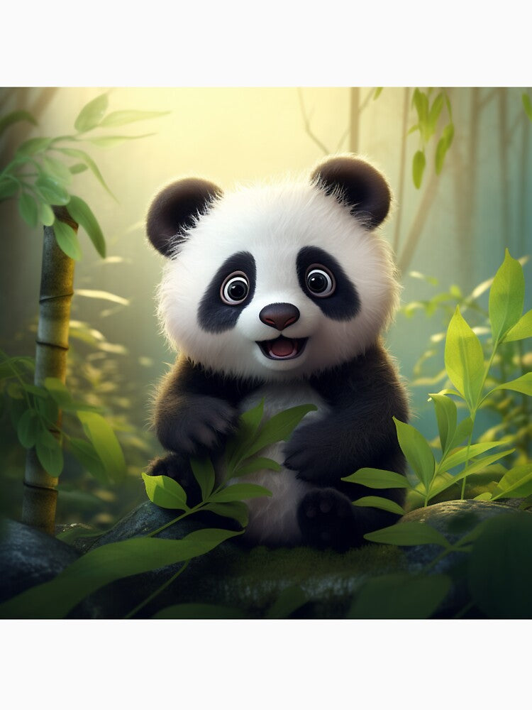 Cute Panda Bear - Cute Baby Animals by baby-animal-art
