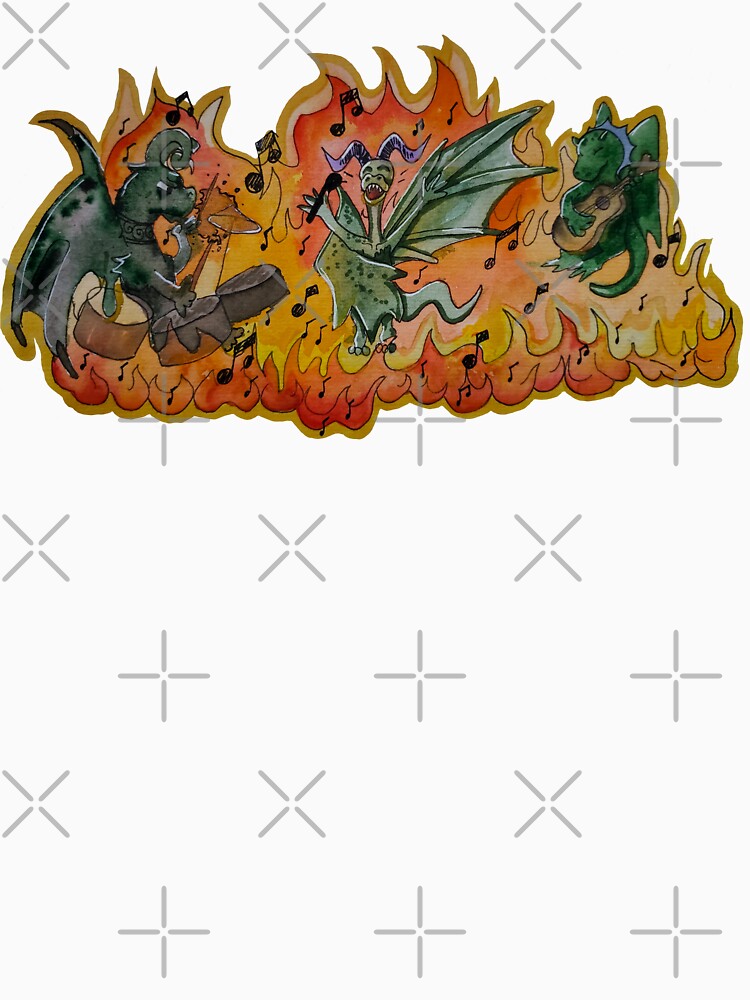 Dragon Band Jam Session - Fiery Fantasy Music Dragons by TheArtOfTreble