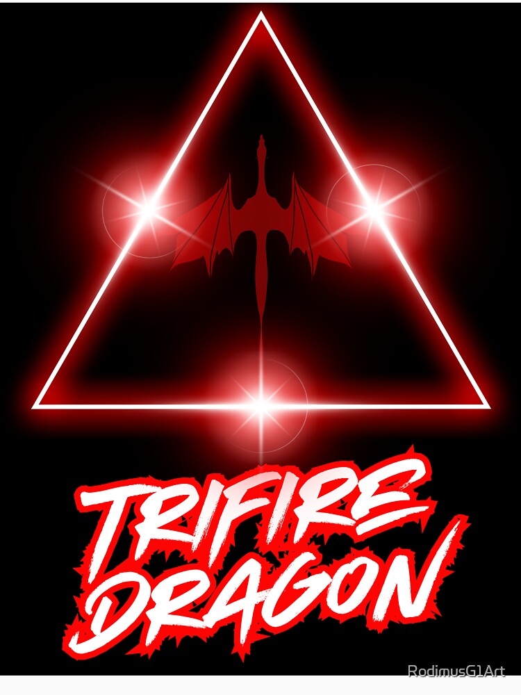 TriFire Dragon by RodimusG1Art