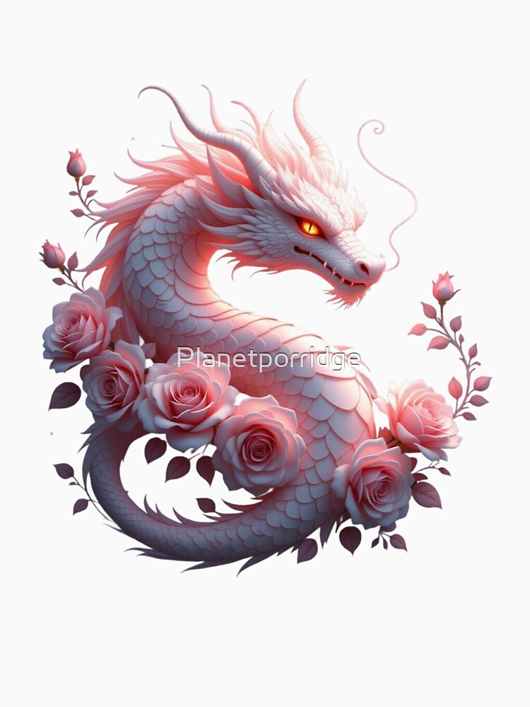 Beautiful Flower Dragon by Planetporridge