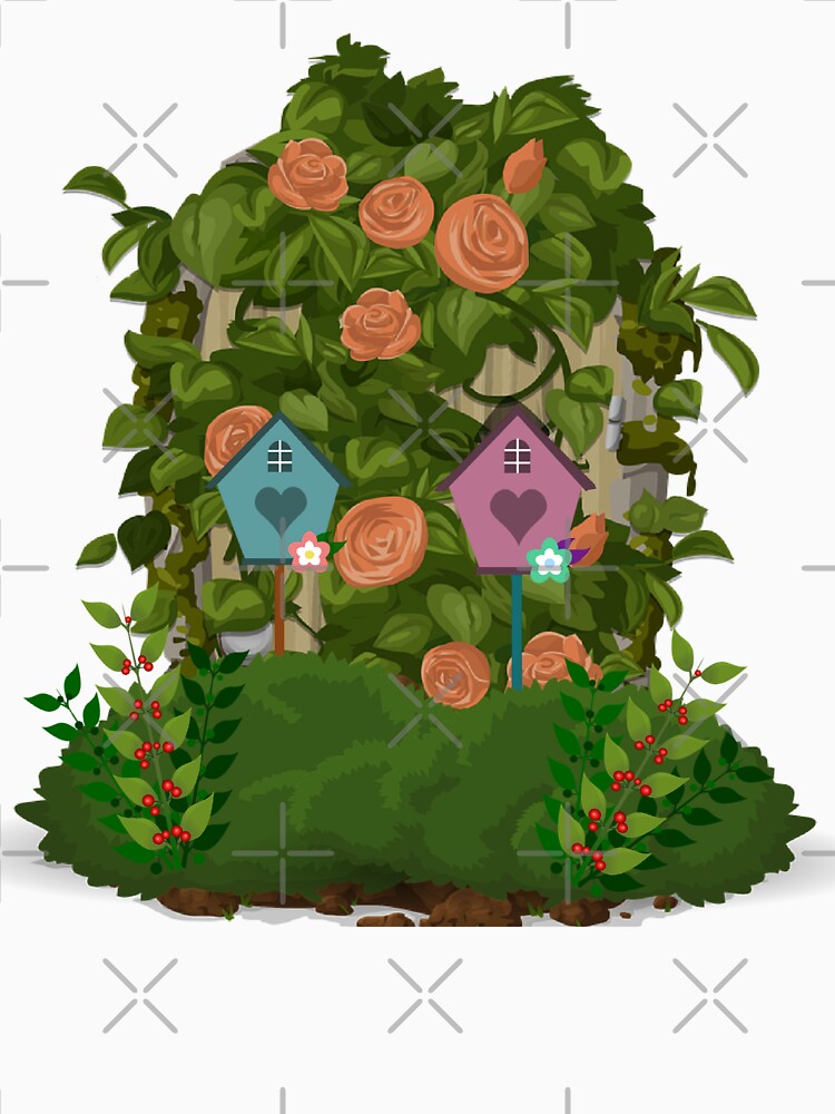 Spring Floral Bird House by GraphicsClub