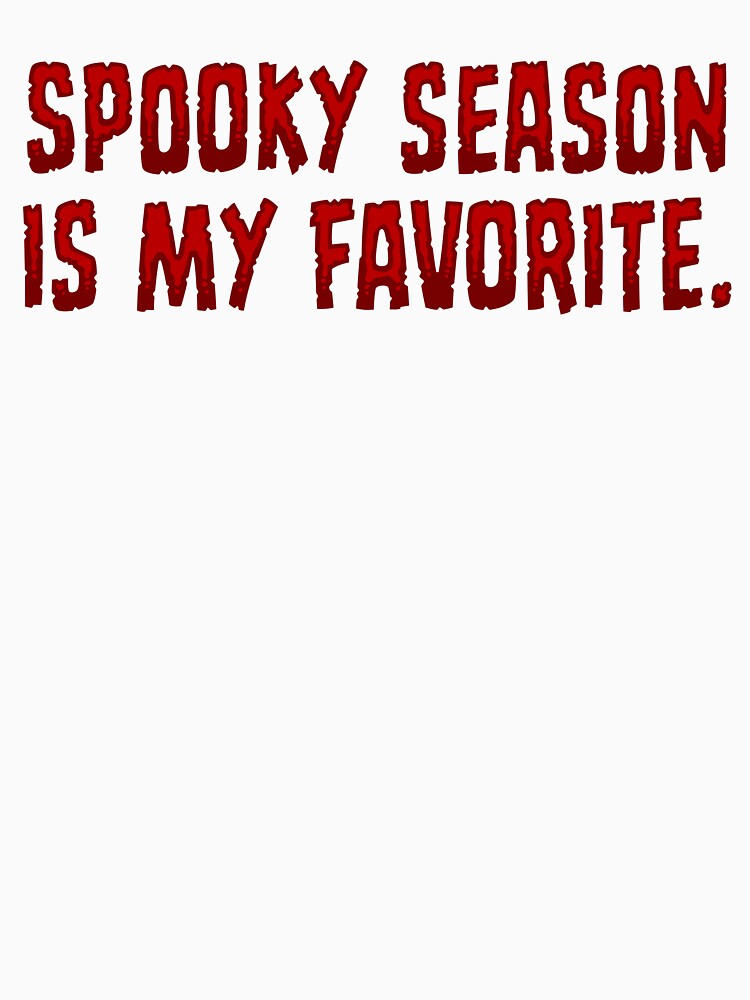 Spooky Season Is My Favorite - Scarlet by sillyjess