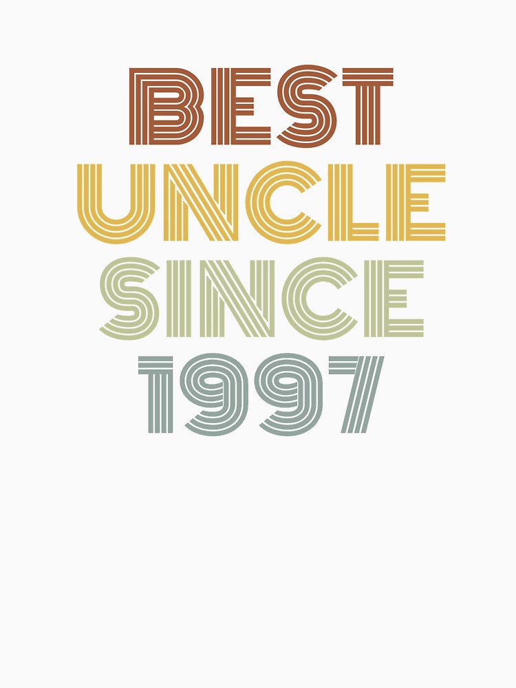 Best Uncle Since 1997 by Vanover Designs
