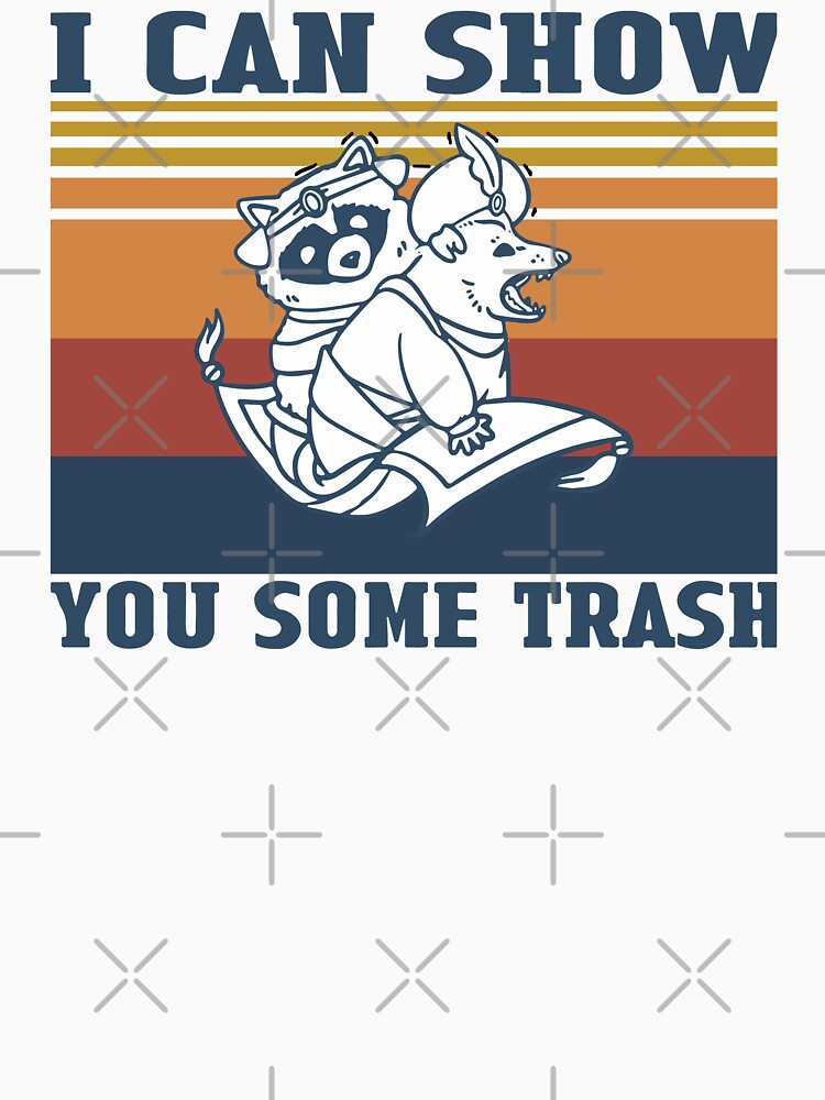 Can Show You Some Trash, Funny Raccoon and Possum by printify