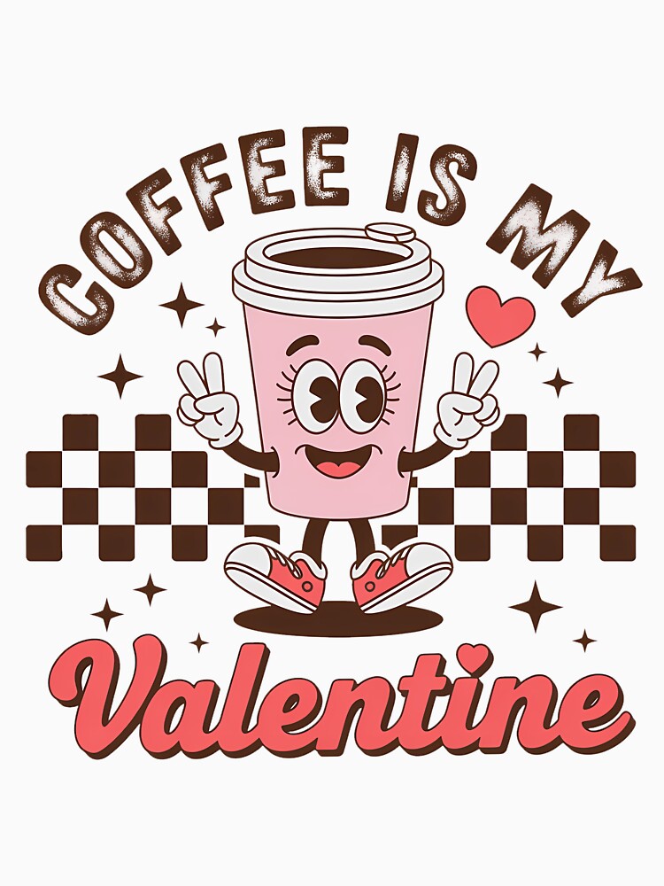 Groovy Coffee Is My Valentine Day Coffee Lover by SapfireStuArt