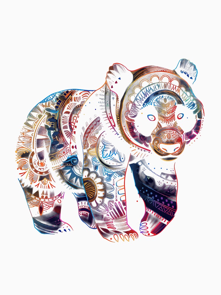 Stylized Panda by HarmonyTheKoala