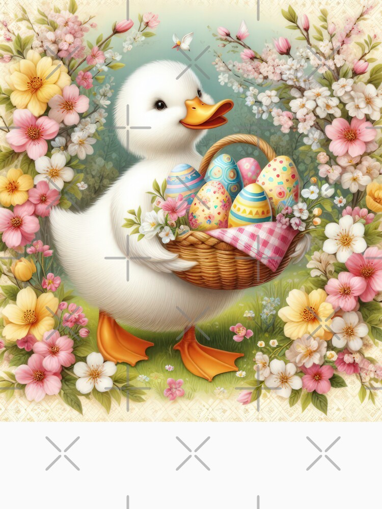 duckling with egg basket by Expressions-Sel
