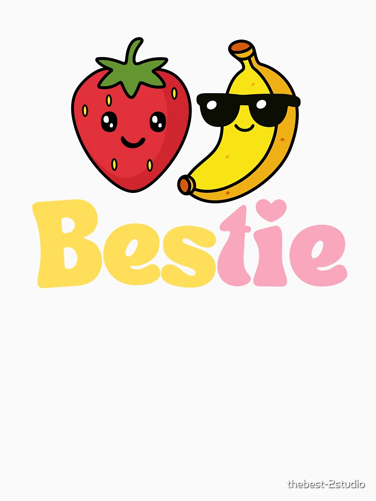 Besties Kawaii Strawberry and Banana by thebest-2studio