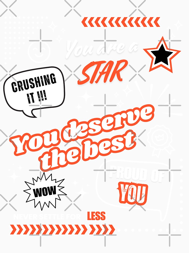 You Deserve The Best - Motivational Gift by MyCozyCorner24