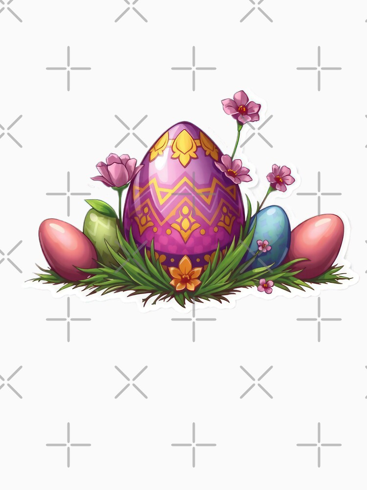 Easter eggs with flowers ,eggs,Happy Easter,Easter Day,easter illustration by Expressions-Sel