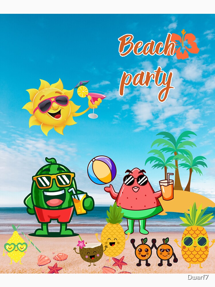 Beach party by Dwarf7
