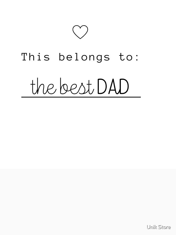 This belongs to the best DAD by Unik Store