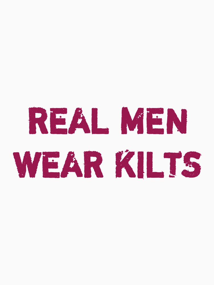 Real men wear kilts by choumilanais