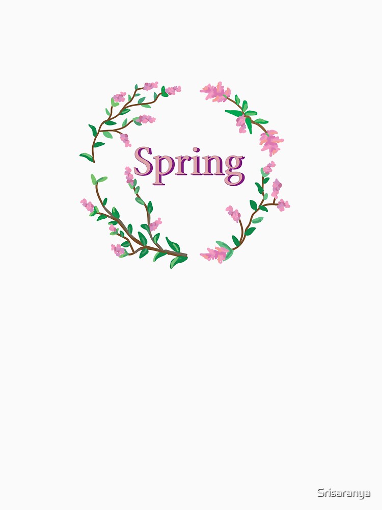Welcome Spring by Srisaranya