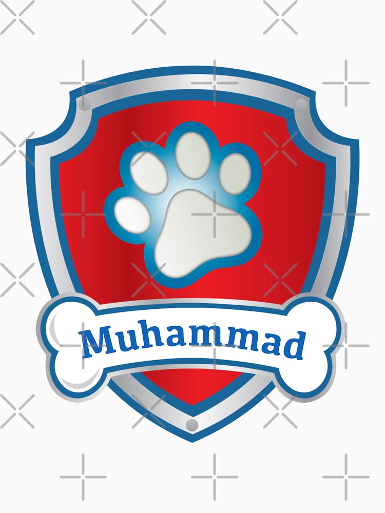 Muhammad Name Paw Patroller by RMSartZ