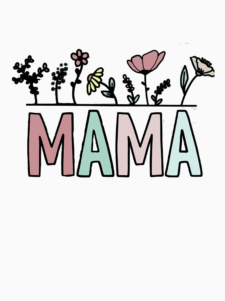 Comfort Color Mama Shirt | Mom Shirt, Mommy Shirt, Mama T-Shirt, Cute Mom Shirt, Mother's Day Gift, Mom Life Shirt, Girl Mama Shirt by AllEyesOnHim