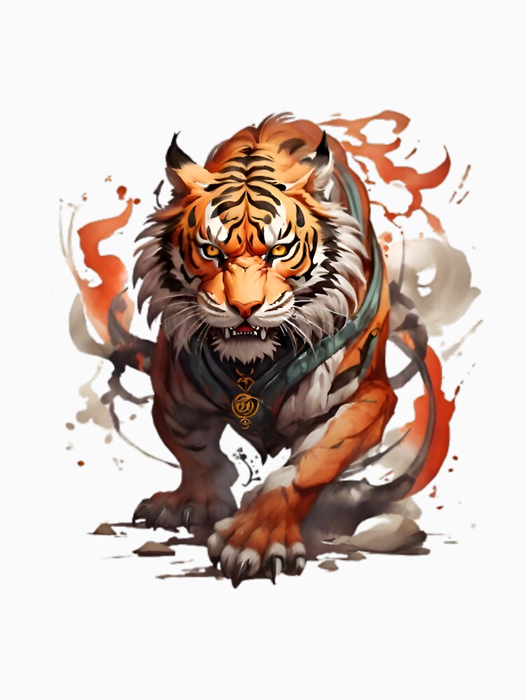 Powerful Tiger by PolygonPinnacle