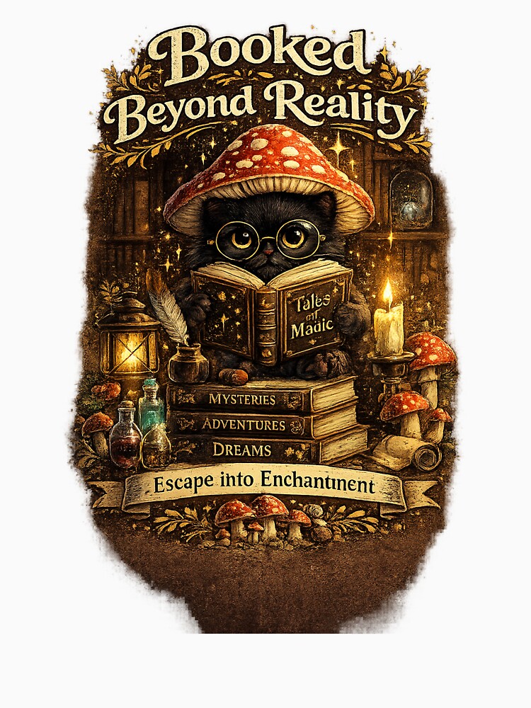 Booked Beyond Reality Magic Cat by KADHomes