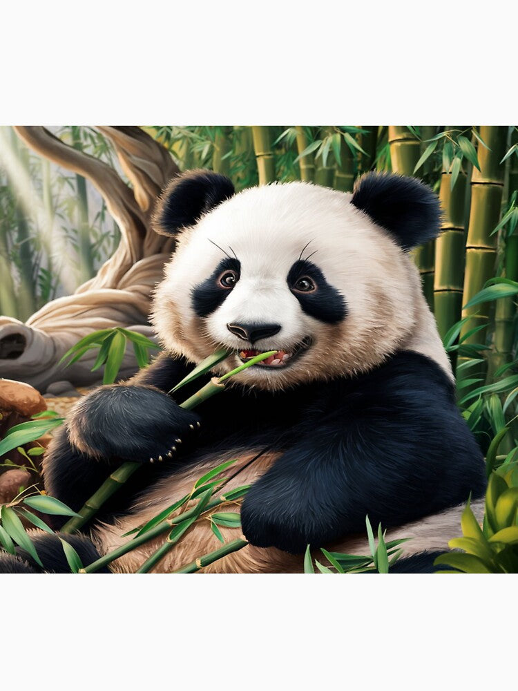 Le Panda Gourmand by Collection de trésors