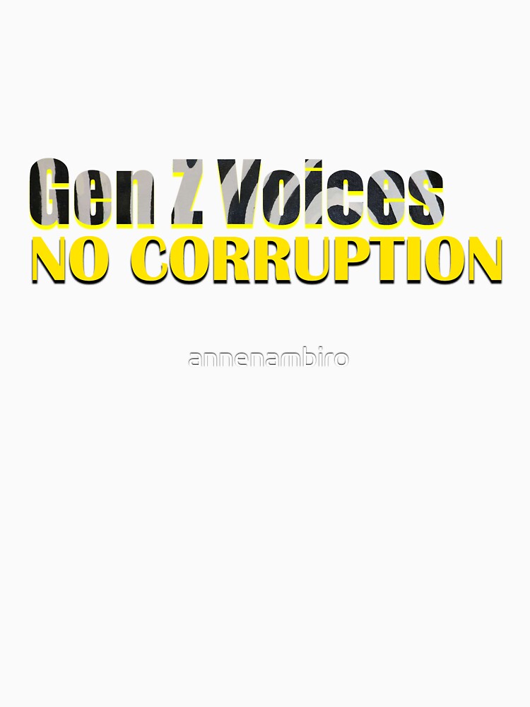 Gen Z Voices, No Corruption – Youth for Integrity Design by annenambiro