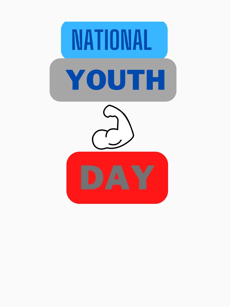 NATIONAL youth day graphic T-SHIRT by MAYSO999