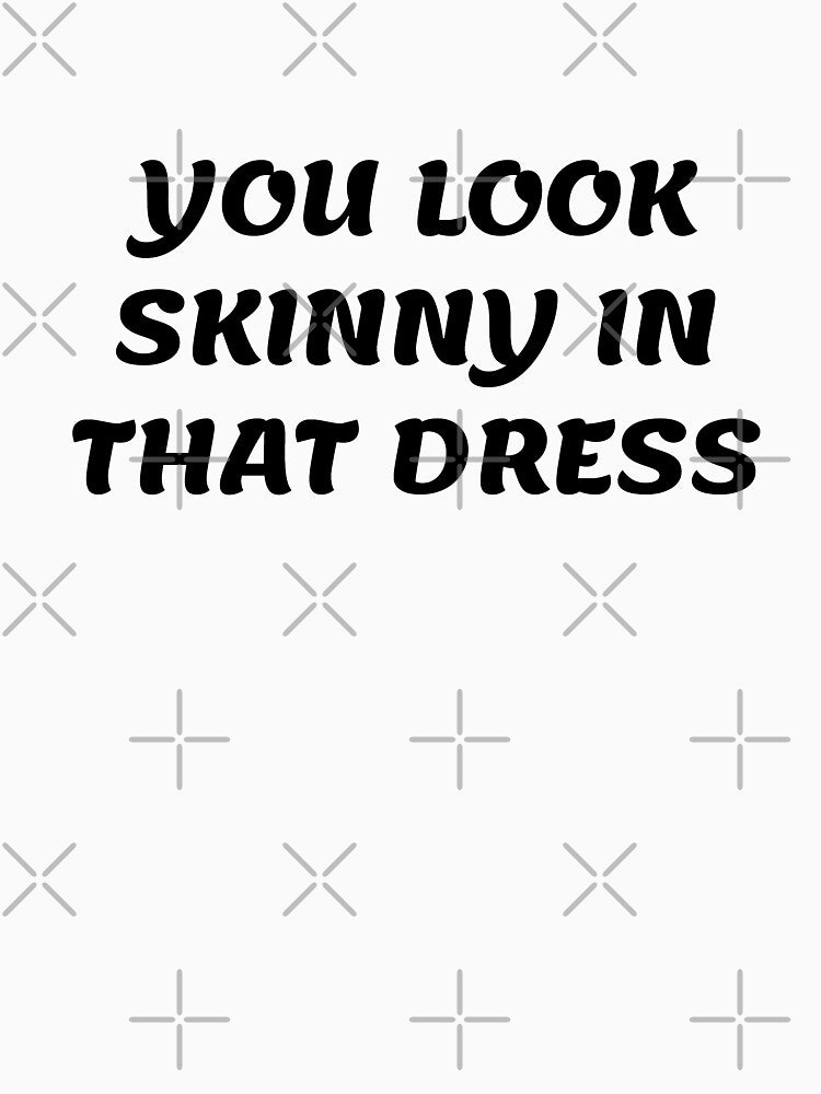 White lie party - You look skinny in that dress by amrmab