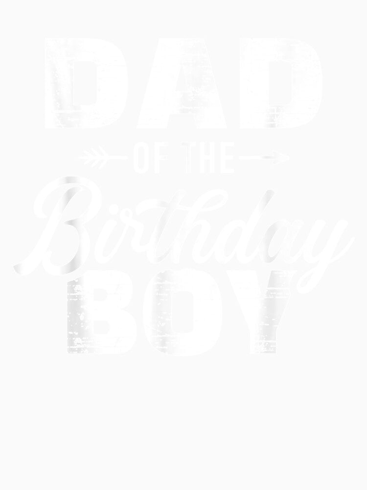 Dad Of The Birthday Boy Matching Family Party by lolahomya