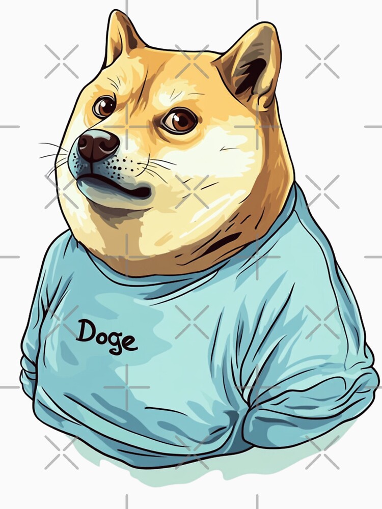 Fat Doge - The Famous Dog Crypto by yodaddydesigns