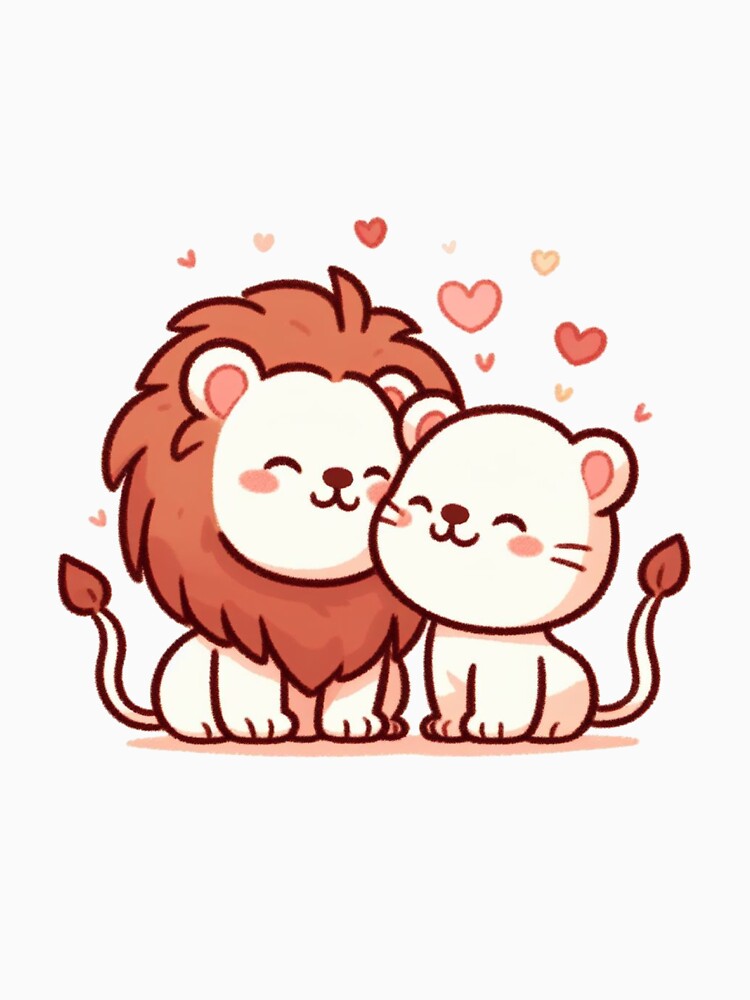 Lion Couple Valentine's Day by LemuellTrends