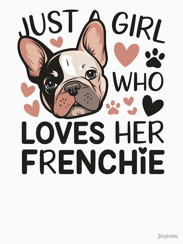 Just a girl who loves her Frenchie by jkrphoto