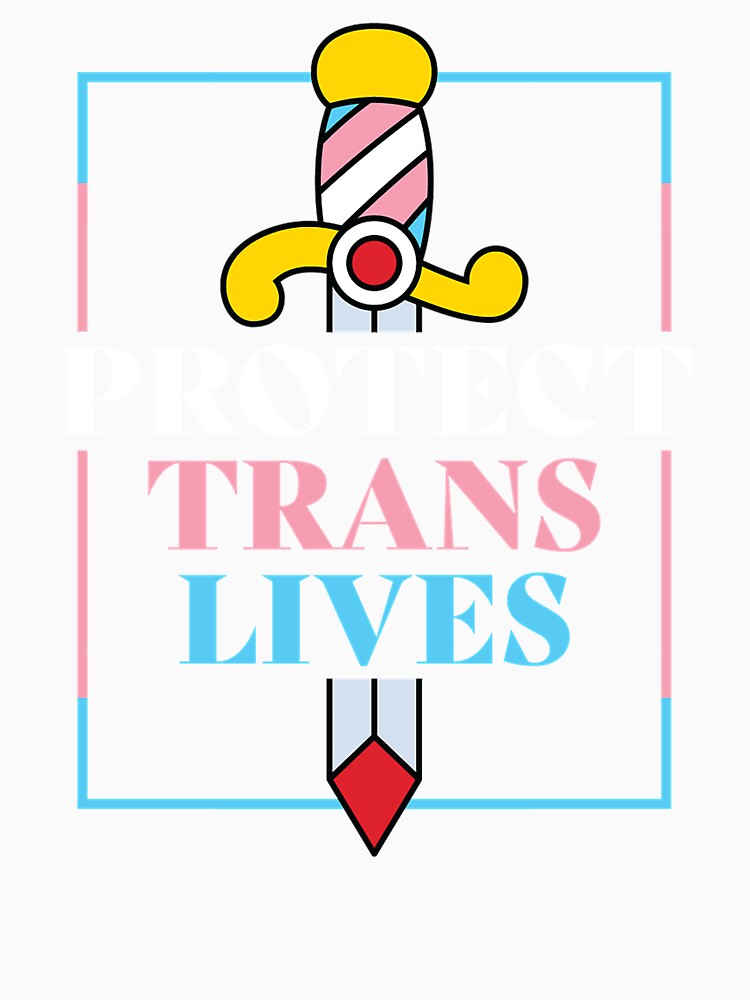 Protect Trans Lives Trans Pride Dagger by wardkathleen8