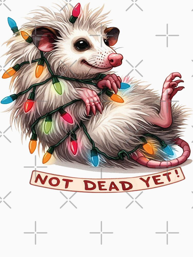 Not Dead Yet Opposum by vectcd