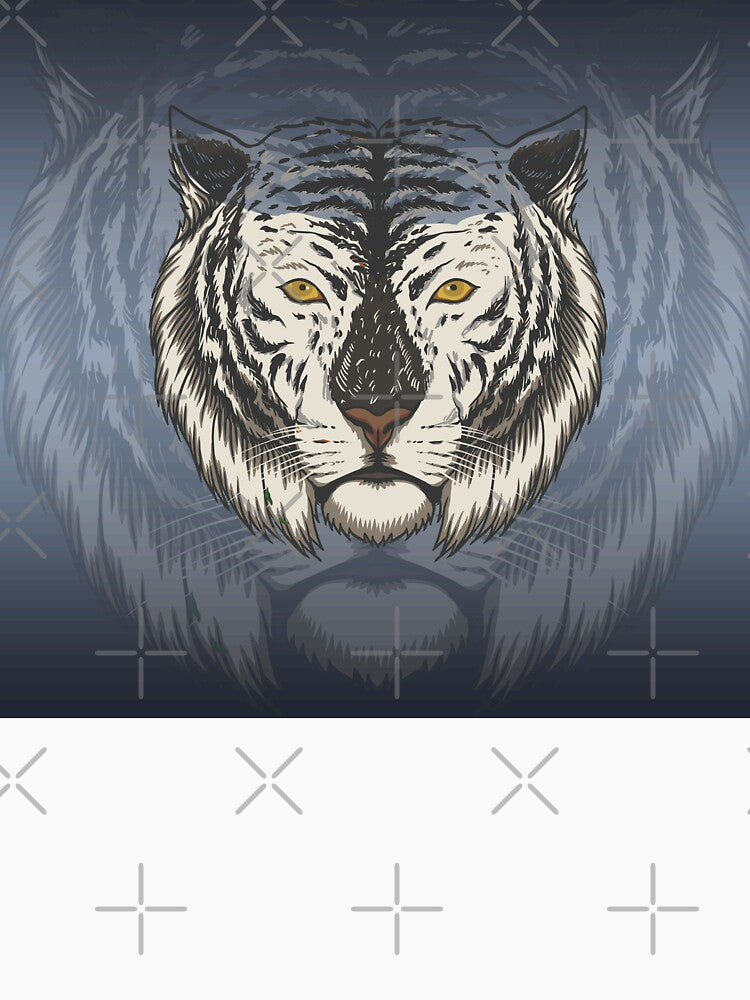 Albino whiteTiger head by Donutlovers