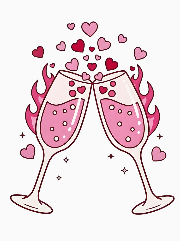 Valentines Day Romantic Couple Valentine by KroghDs