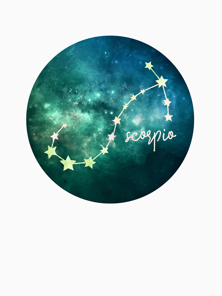 Scorpio Constellation Stars Galaxy Zodiac Astrology by thefrshmachine