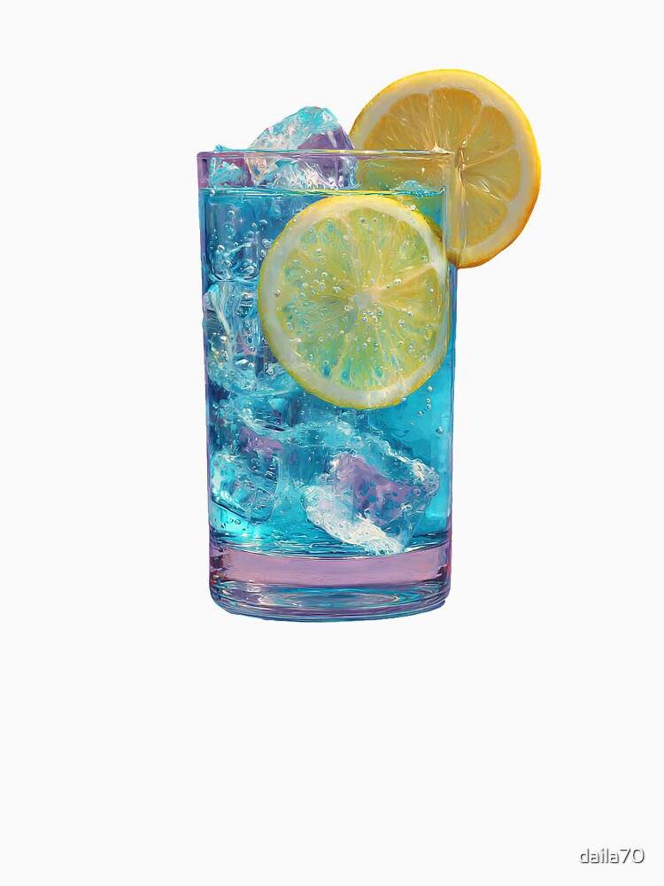 Blue Lagoon Summer Cocktail v2 by daila70