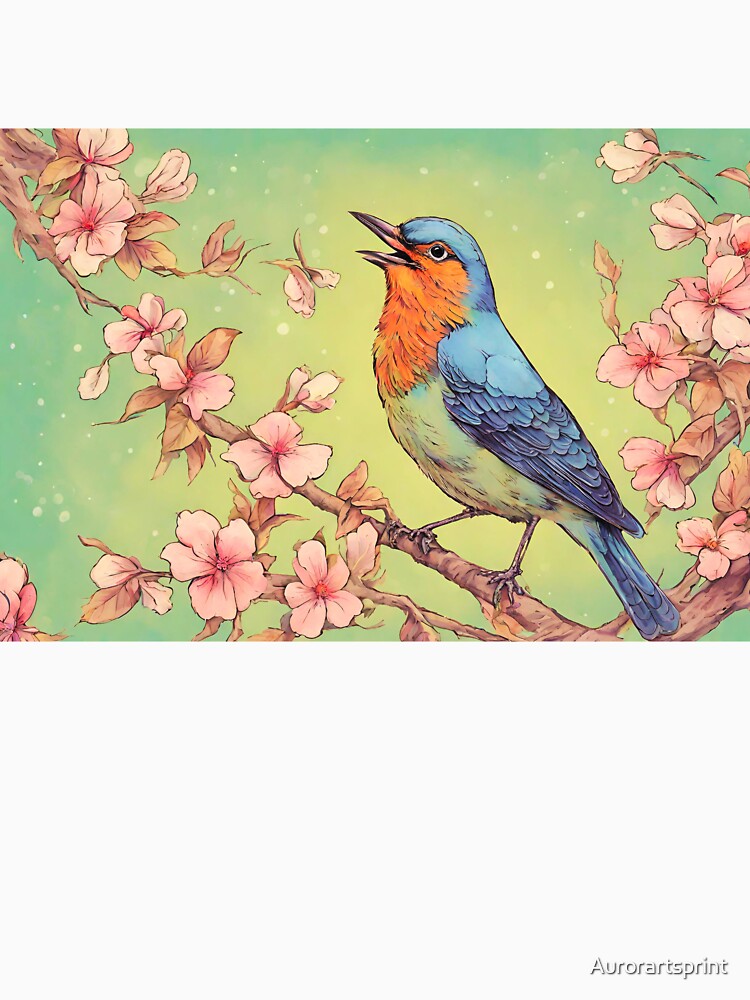 Spring Symphony: The Songbird by Aurorartsprint