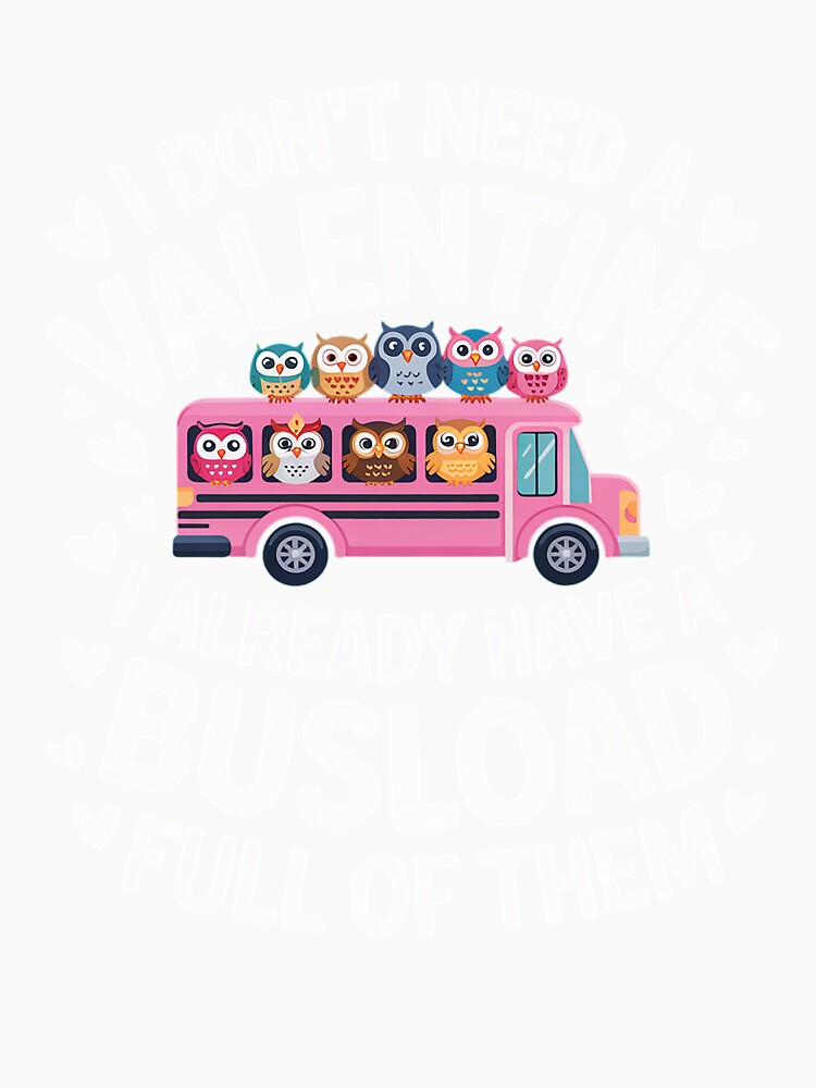 School Bus Driver Valentine's Day by fferomananul