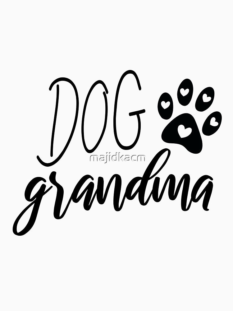 Dog Grandma - Grandma Love Dogs by majidkacm