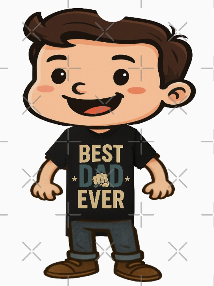 Cute Boy "BEST DAD EVER" by tinkeybabes