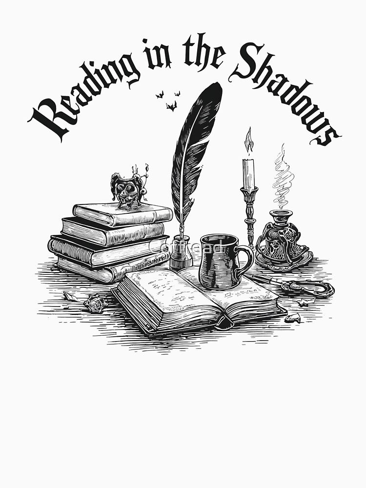 Haunted Library Coffee Quill Dark Academia by Coffread
