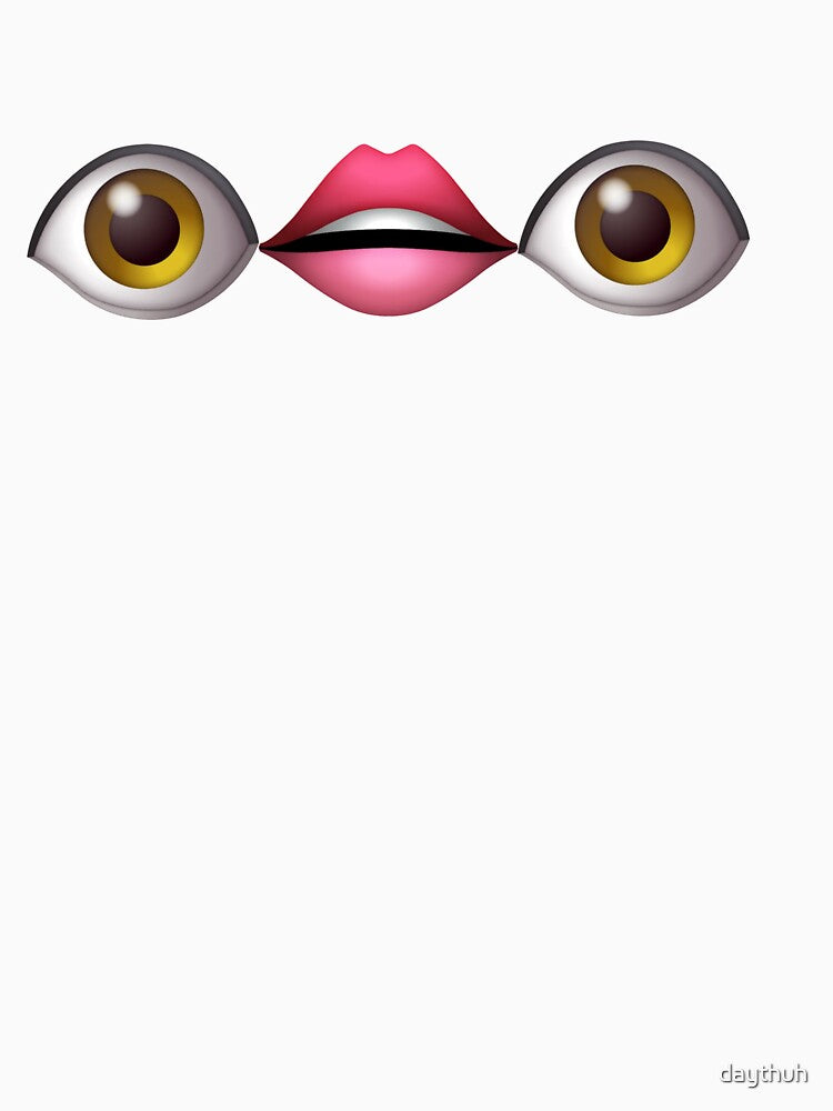 Eyes and Mouth Emoji by daythuh