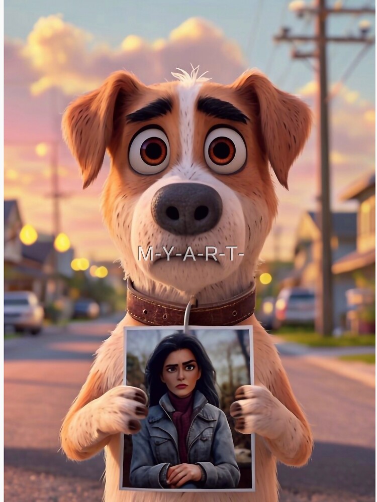 Funny Dog and His Owner by M-Y-A-R-T-
