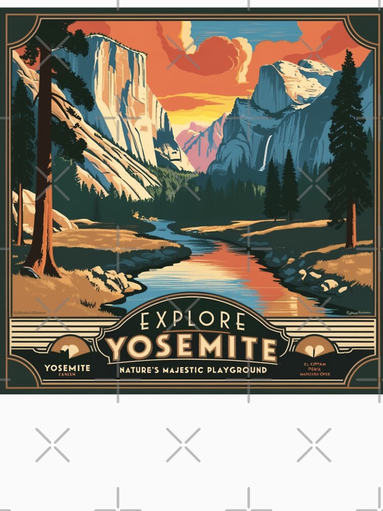 Escape to Yosemite: Vintage Adventure Awaits by Bilikaru